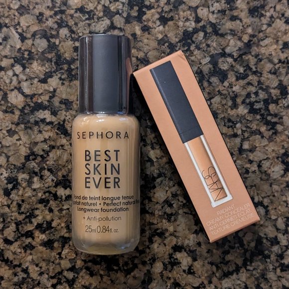 SEPHORA Best Skin Ever Liquid Foundation + NARS Concealer - Picture 1 of 2